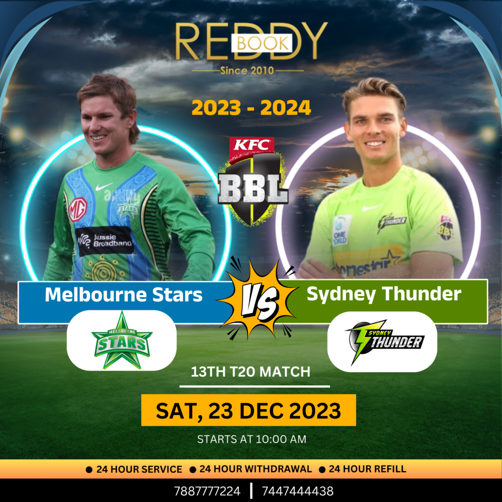 Melbourne Stars vs Sydney Thunder BBL 2023 Sportreport