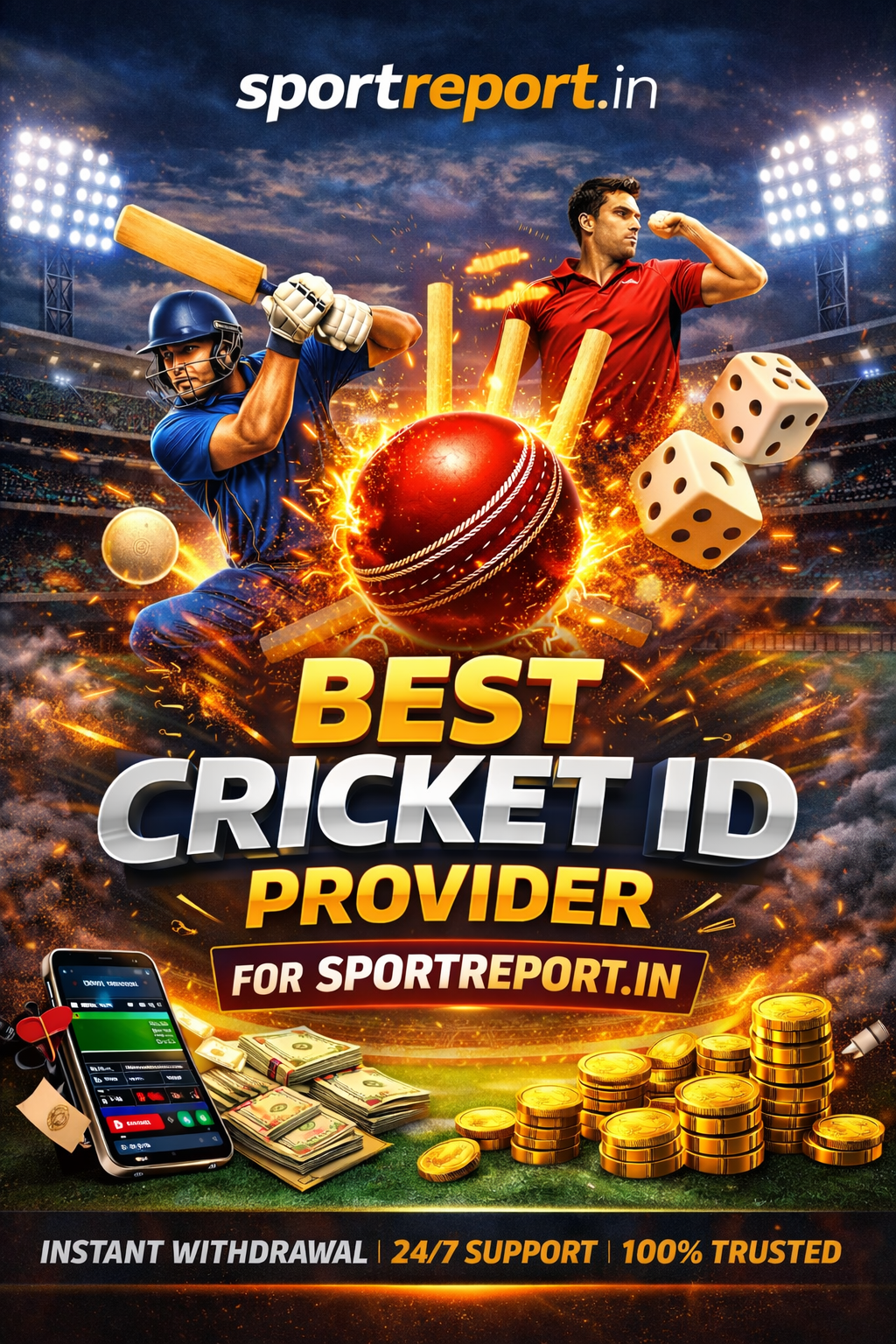 sportreport best cricket id information