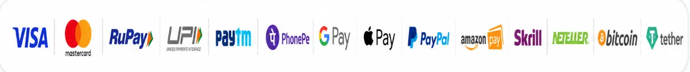 Payment Method Avaiable