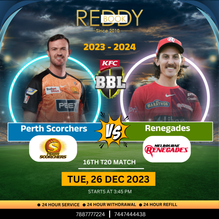 Perth Scorchers vs Melbourne Renegades BBL 2023 Sportreport