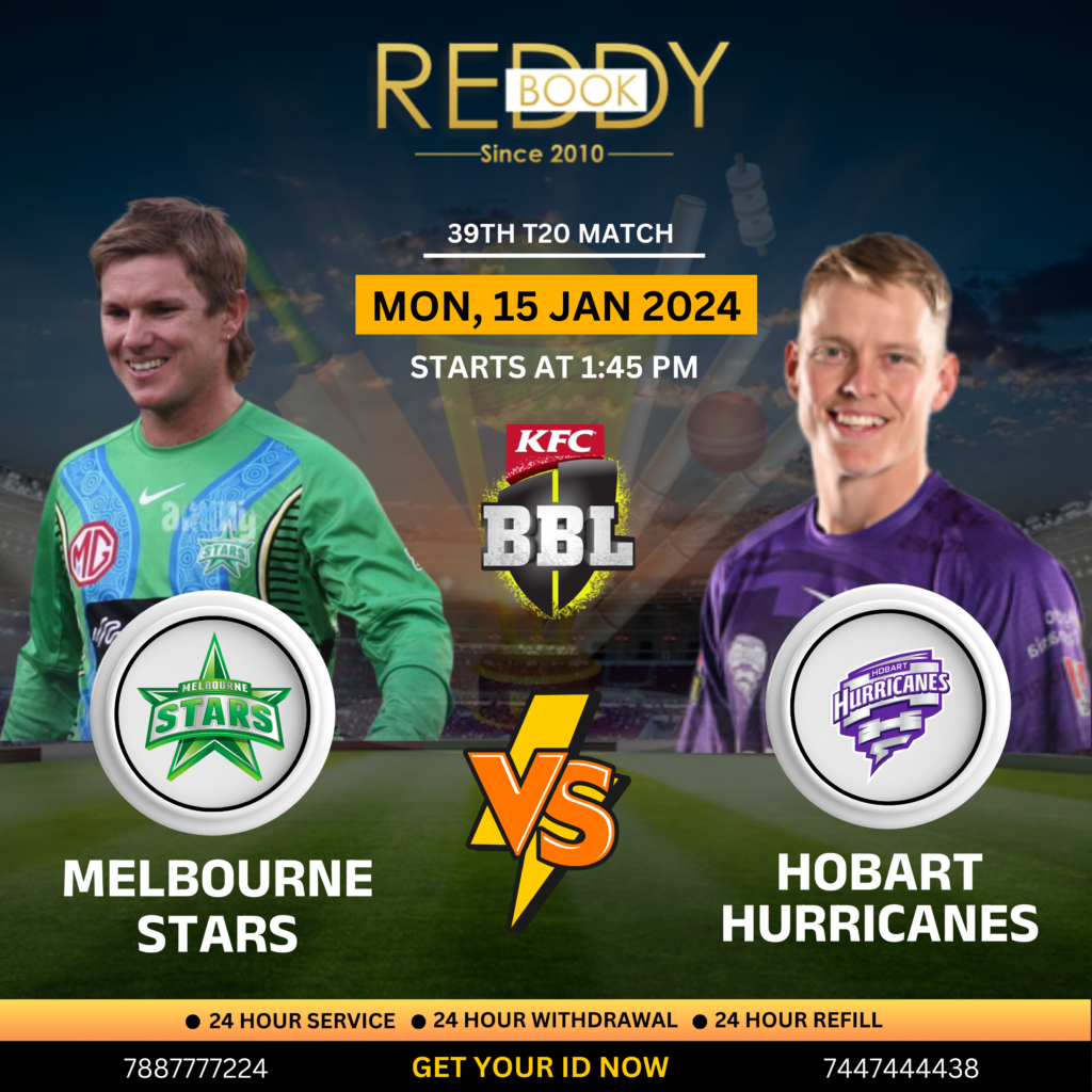 Melbourne-Stars-Vs-Hobart-Hurricanes -BBL-2024
