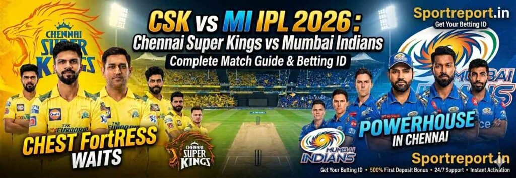 CSK vs MI Dream11 Prediction Today Match 44th IPL 2026: Top Fantasy Team, Playing XI, Chennai Pitch Report & Player Stats