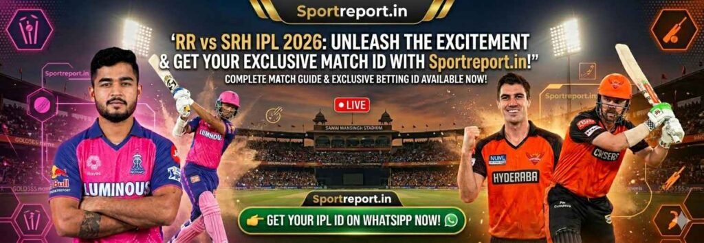 RR vs SRH Dream11 Prediction Today Match 36th IPL 2026: Top Fantasy Team, Playing XI, Jaipur Pitch Report & Player Stats Banner by Sportreport