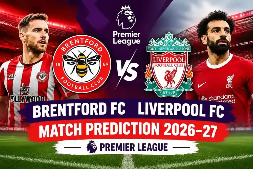 Brentford FC vs Liverpool FC Match Prediction 2026–27 – Premier League Preview | SportReport.in