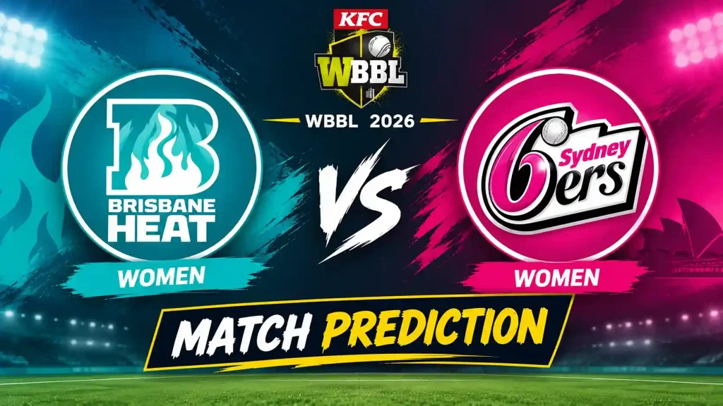 SportReport Brisbane Heat Women vs Sydney Sixers Women WBBL 2026