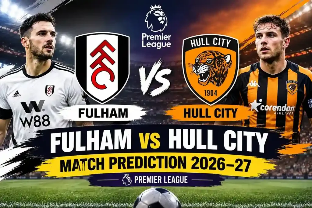 Fulham vs Hull City Match Prediction 2026–27 – Premier League Preview | SportReport