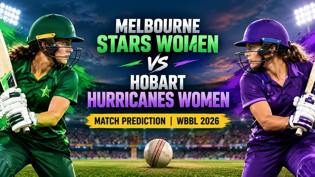 SportReport Melbourne Stars Women vs Hobart Hurricanes Women Prediction 2026