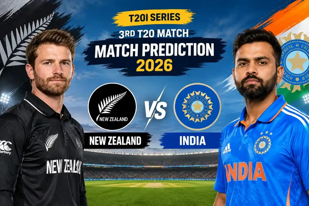 SportReport NZ vs IND 3rd T20 Match Prediction 2026
